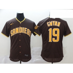 Padres 19 Tony Gwynn Brown Nike 2020 Flexbase Jersey