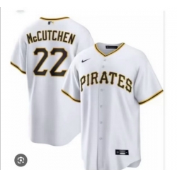 Pirates 22 Andrew McCutchen White Flexbase MLB Jersey