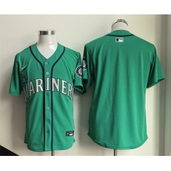 Men Seattle Mariners Blank Aqua Limited Stitched jersey