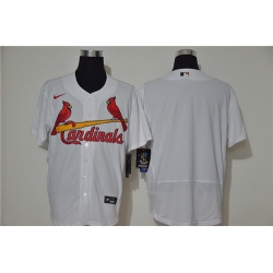 Cardinals Blank White Nike 2020 Cool Base Jersey