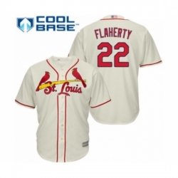 Youth St. Louis Cardinals #22 Jack Flaherty Authentic Cream Alternate Cool Base Baseball Player Jersey