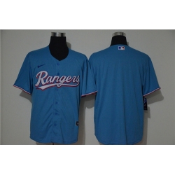 Rangers Blank Blue Nike 2020 Cool Base Jersey