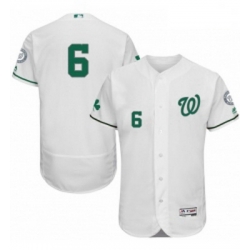 Mens Majestic Washington Nationals 6 Anthony Rendon White Celtic Flexbase Authentic Collection MLB Jersey