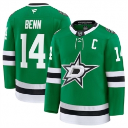 Men Dallas Stars Active Player Custom Green 2024 25 Home Stitched Hockey Jersey