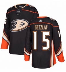 Youth Adidas Anaheim Ducks 15 Ryan Getzlaf Authentic Black Home NHL Jersey 