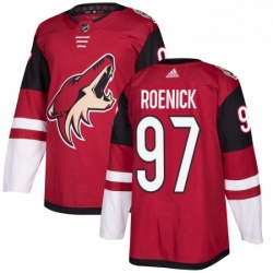 Mens Adidas Arizona Coyotes 97 Jeremy Roenick Premier Burgundy Red Home NHL Jersey 