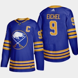 Buffalo Sabres 9 Jack Eichel Men Adidas 2020 21 Home Authentic Player Stitched NHL Jersey Royal Blue