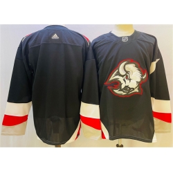 Men Buffalo Sabres Blank 2022 23 Black Stitched Jersey