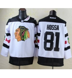 Blackhawks #81 Marian Hossa White 2016 Stadium Series Stitched NHL Jersey 7880 44459