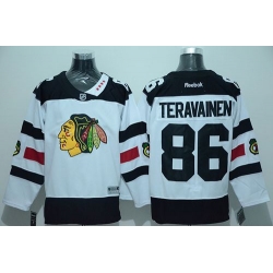 Blackhawks #86 Teuvo Teravainen White 2016 Stadium Series Stitched NHL Jersey 1834 35380