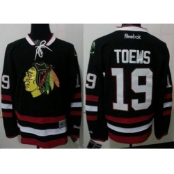 Chicago Blackhawks 19 Jonathan Toews Black NHL Jerseys 2014 New Style