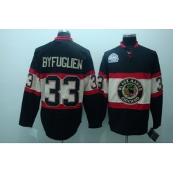 Chicago Blackhawks 33 Byfuglien black jersey Winter Classic