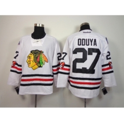 NHL Chicago Blackhawks #27 Oduya 2015 Winter Classic White Jerseys