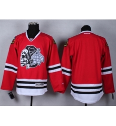 NHL chicago blackhawks blank Stitched red jerseys[2014 new]