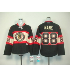 Women Chicago Blackhawks #88 KANE WINTER CLASSIC Black