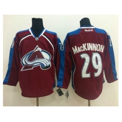 Colorado Avalanche #29 Nathan MacKinnon Red Home Stitched NHL Jersey