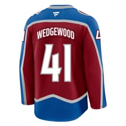 Men Colorado Avalanche #41 Scott Wedgewood Blue Home NHL jersey
