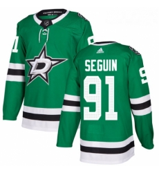 Youth Adidas Dallas Stars 91 Tyler Seguin Premier Green Home NHL Jersey 