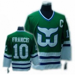 CCM Hartford Whalers jersey #10 FRANCIS jersey C patch
