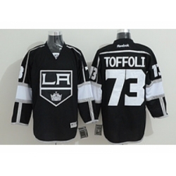 NHL Los Angeles Kings #73 TOFFOLI black jerseys