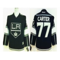 Youth nhl jerseys los angeles kings #77 carter black