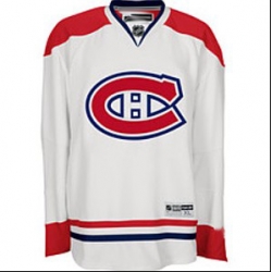 Hockey Montreal Canadiens #91 Scott Gomez Stitched Replithentic White Jersey