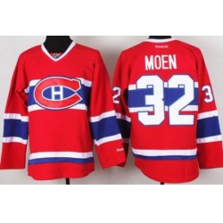 Montreal Canadiens 32 Travis Moen Red NHL Hockey Jerseys