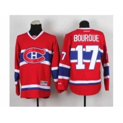 NHL Jerseys Montreal Canadiens #17 Bourque red[bourque]