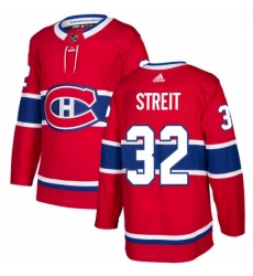 Youth Adidas Montreal Canadiens 32 Mark Streit Premier Red Home NHL Jersey 