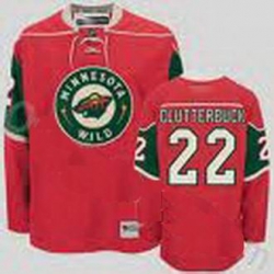 Minnesota Wild 22# CLTTERBUCK RED