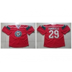 Minnesota Wild #29 Jason Pominville Red Stitched NHL Jersey