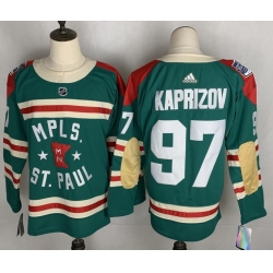 Wild 97 Kirill Kaprizov Green 2022 Winter Classic Adidas Jersey