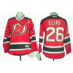 Youth New Jersey Devils #26 Patrik Elias red jerseys