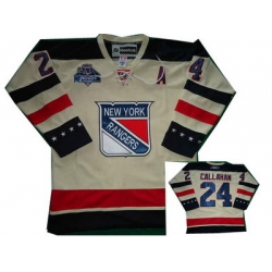 NHL Hockey Jerseys New York Rangers 24 Ryan Callahan Cream Jersey(Winte Classic)