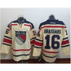 New York Rangers #16 Derick Brassard Cream 2012 Winter Classic Stitched NHL Jersey