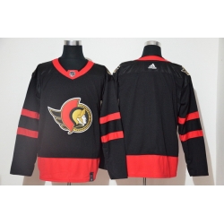 Men Ottawa Senators Blank Black 2020 21 Reverse Retro Adidas Jersey