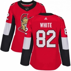 Womens Adidas Ottawa Senators 82 Colin White Premier Red Home NHL Jersey 