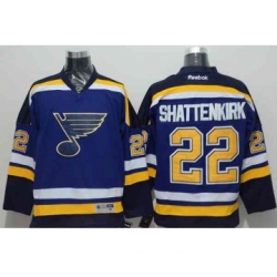 nhl jerseys st. louis blues 22 shattenkirk blue