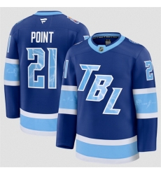 Men Tampa Bay Lightning 21 Brayden Point Blue 2026 Stadium Series Stitched Jersey Men Tampa Bay Lightning 21 Brayden Point Blue 2026 Stadium Series Stitched Jersey