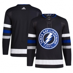 Men's Tampa Bay Lightning Blank Black 2024 Stadium Series Stitched Jersey