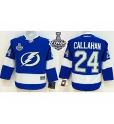 women nhl jerseys tampa bay lightning #24 callahan blue[2015 stanley cup]