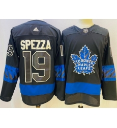 Men Toronto Maple Leafs Black 19 Jason Spezza Alternate Premier Breakaway Reversible Stitched jersey