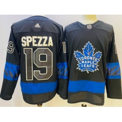 Men Toronto Maple Leafs Black 19 Jason Spezza Alternate Premier Breakaway Reversible Stitched jersey