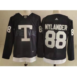 Men's Toronto Maple Leafs 88 William Nylander Navy 2022 NHL Heritage Classic Adidas Jersey