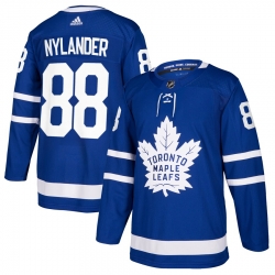 Men's Toronto Maple Leafs William Nylander adidas Blue Home Stitched Jersey