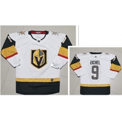 Adidas Vegas Golden Knights #9 Jack Eichel white Away Authentic Stitched NHL Jersey