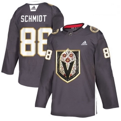 Vegas Golden Knights 88 Nate Schmidt Gray Dia De Los Muertos Adidas Jersey