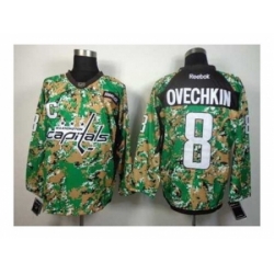 NHL Jerseys Washington Capitals #8 Ovechkin camo[patch C]