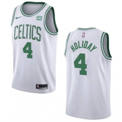 Men Boston Celtics 4 Jrue Holiday White 2023 Association Edition Stitched Basketball Jersey