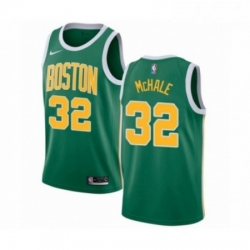 Mens Nike Boston Celtics 32 Kevin Mchale Green Swingman Jersey Earned Edition 